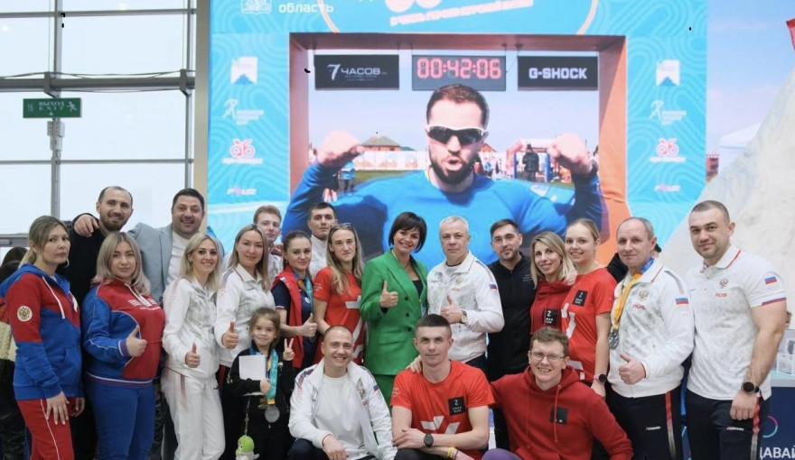На стенде региона на Международной выставке-форуме «Россия» стартовали дни спорта Белгородской области На стенде региона на Международной выставке-форуме «Россия» стартовали дни спорта Белгородской области.